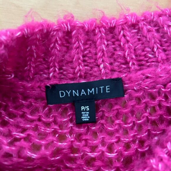 Dynamite pink sweater - Picture 2 of 3